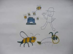 Thanks Alex for your great picture of your hive in your garden.